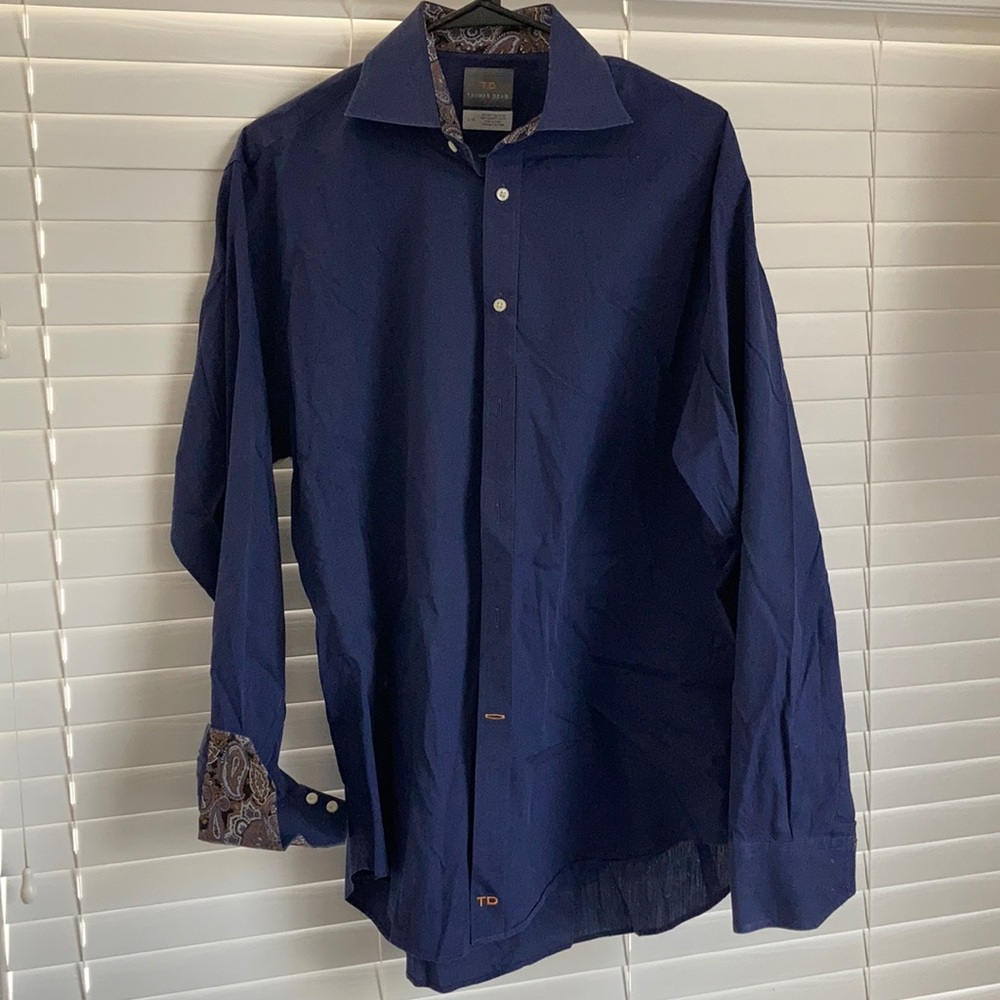 Thomas dean men’s dress shirt